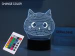 iTotal - 3D LED Lamp - Cat