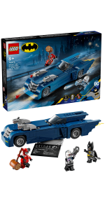 LEGO Super Heroes - Batman¿ with the Batmobile¿ vs. Harley Quinn¿ and Mr. Freeze¿