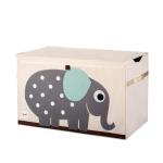 3 Sprouts - Toy Chest - Gray Elephant