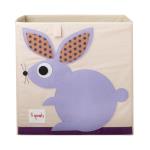 3 Sprouts - Storage Box - Purple Rabbit