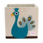 3 Sprouts - Storage Box - Blue Peacock