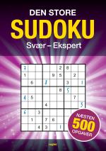 Legind - Big Sudoko - 500 assignments - Hard to expert