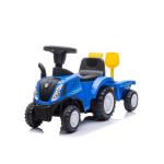 New Holland - Tractor with wagon, shovel and rake