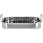 Pillivuyt - Gourmet Somme Roasting pan with grid 32 x 26.5 x 5.5 cm