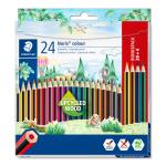 Staedtler - Wopex Coloring Pencils - Box of 24 Assorted (185C24P)