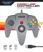 Retro-Bit Grey N64 USB Controller