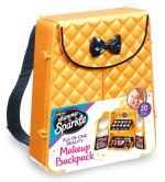 SHIMMER N SPARKLE - Cosmetic Backpack Gold