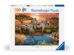 Ravensburger - Puzzle Zebras In Sunset 500p