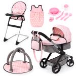 Bayer - Dolls pram Xeo deluxe set