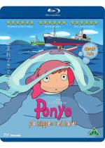 Ponyo på klippen ved havet