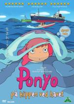 Ponyo på klippen ved havet