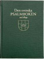Den Svenska Psalmboken Med Tillägg. Storstil (bänkpsalmbok, Grön)