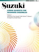 Suzuji String Quartets For Beginning Ensamble