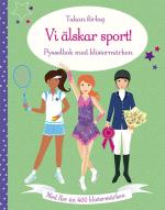 Vi Älskar Sport! - Pysselbok Med Klistermärken