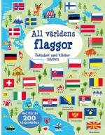 All Världens Flaggor - Faktabok Med Klistermärken