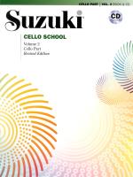 Suzuki Cello School Volume 2 Book And Cd