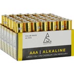 Batterier Alkaliska Proove AAA LR03 1,5V 42-pack