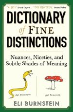 Dictionary Of Fine Distinctions