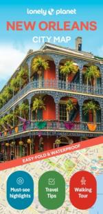 Lonely Planet New Orleans City Map