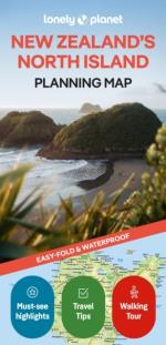 Lonely Planet New Zealand`s North Island Planning Map