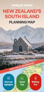 Lonely Planet New Zealand`s South Island Planning Map