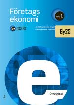 E4000 Företagsekonomi Nivå 1 Övningsbok