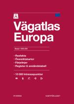 M Vägatlas Europa Skala 1-800 000
