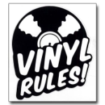 Vinyl Rules Sticker / Klistermärke