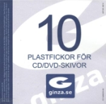 Skyddsplast av PP-plast för CD/DVD-skiva 10-pack