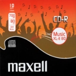 CD-R 80 Maxell XL-II Insp. CD-R (Musik) 10-pack