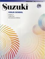 Suzuki Violin  4 Bok-cd Kombo