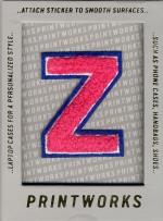Z - Embroidered Sticker