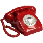 Telefon / Bordstelefon GPO 746 Röd