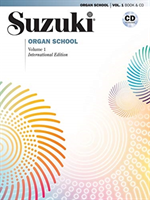 Suzuki Organ School Vol 1 Bk/cd