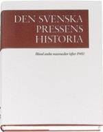 Den Svenska Pressens Historia, Band Iv