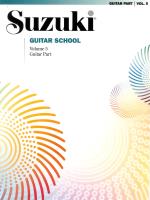 Suzuki Guitar School Vol 5
