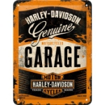 Plåtskylt Retro 15x20 cm / Harley-Davidson