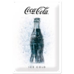 Plåtskylt Retro 20x30 cm / Coca-Cola - Ice cold