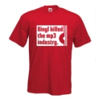 Vinyl killed the MP3 industry - XL (T-shirt)