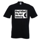 Vinyl killed the MP3 industry - XL (T-shirt)