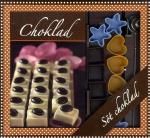 Choklad Box - Bok, 12 Pralinformar & Doppspiraler