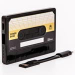 Powerbank Retro kassett 3500 mAh GPO RS2220