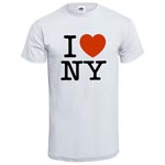 I Love N.Y. / Vit - L (T-shirt)