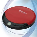 Roadstar PCD-435 Bärbar CD-spelare Röd