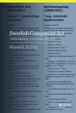 Swedish Companies Act - Aktiebolagslagen I Översättning