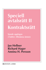 Speciell Avtalsrätt Ii - Kontraktsrätt, Andra Häftet - Allmänna Ämnen