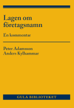 Lagen Om Företagsnamn - En Kommentar