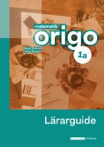 Matematik Origo 1a Lärarguide, Upplaga 2