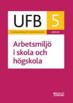 Ufb 5 Arbetsmiljö I Skola Och Högskola 2021/22