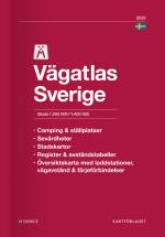 M Vägatlas Sverige 2023 - Skala 1-250.000-1-400.000